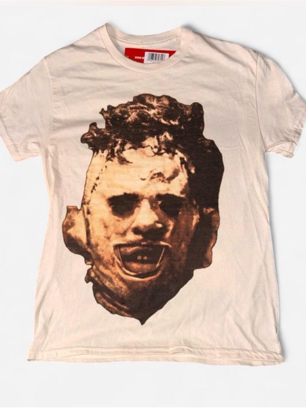 NWT. Headgear Classics Beigh Texas Chainsaw Massacre T-shirt